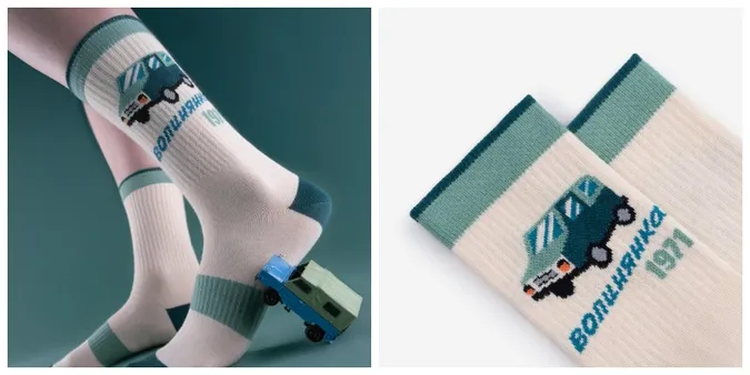 Dodo Socks випустили благодійні шкарпетки з легендарною «Волинянкою»