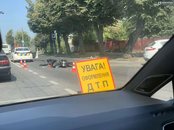У Луцьку на Ковельській збили мотоцикліста (фото)