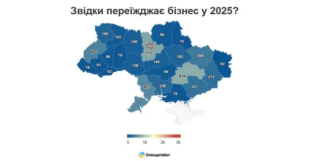 Скільки цьогоріч бізнесів переїхало з Волині