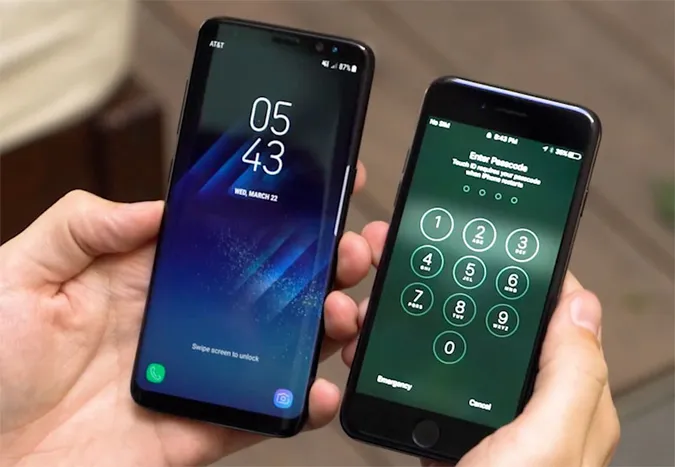 Блогер із Луцька протестував iPhone 7 і Samsung Galaxy S8