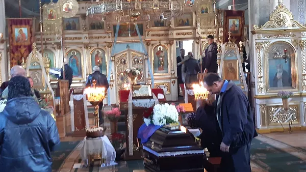 У Ківерцях попрощалися із загиблим Романом Сорокою (фото)