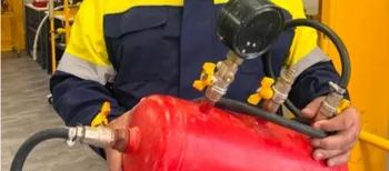 Вогнегасник, який більше не гасить пожежі: на Волині газовики створили незвичайний пристрій (фото)
