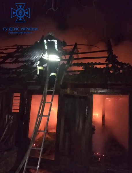 На Волині за вихідні сталося шість пожеж – одна жінка отримала опіки (фото)