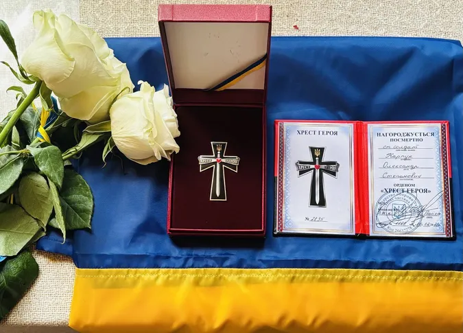 На Волині родинам загиблих військових вручили ордени «Хрест Героя» (фото)