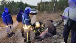 На Волині чоловік під час «тихого полювання» зламав ногу (фото)