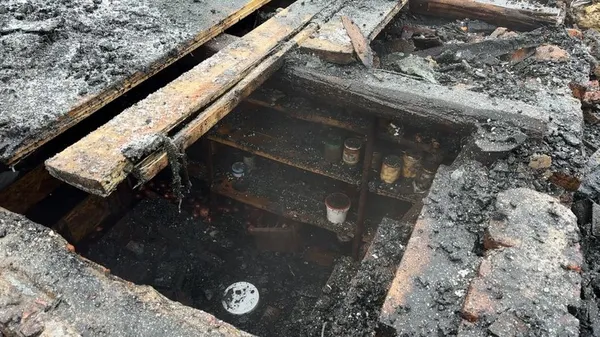 Закрутки в згорілому помешканні