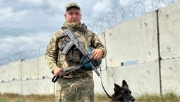 Жастіна любить креветки: як прикордонник з Луцька служить з чотирилапою напарницею (фото)