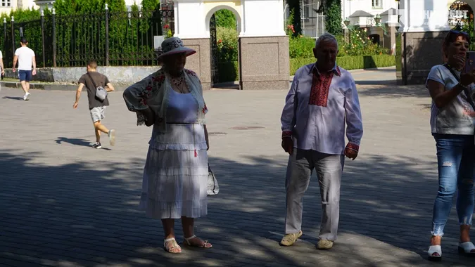 Вишиванки, сонце, діти: як Луцьк зустрів 33-ю річницю незалежності (фото)