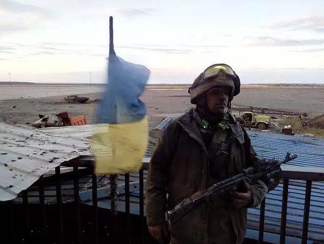 Олександр Трепак у Донецькому аеропорту