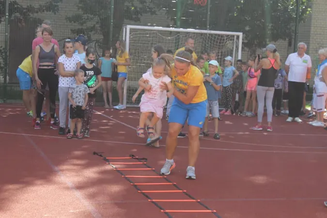 Волинська олімпійка Ірина Климець потренувала лучан: як це було (ФОТО)