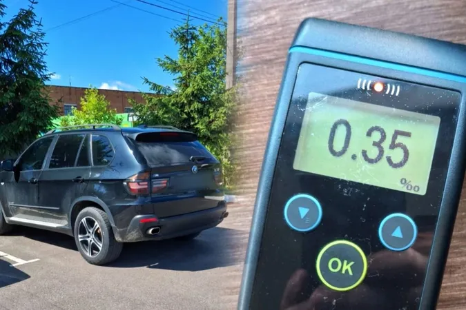 У Луцьку патрульні виявили п'яного керманича BMW