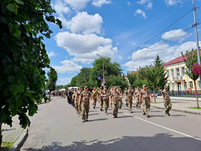 У Ковелі попрощалися із воїном Ігорем Фейдаком (фото)