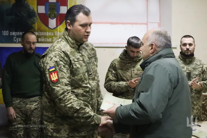 Гармашів волинської «Сталевої сотки» нагородили відзнаками Міністра оборони України (фото)