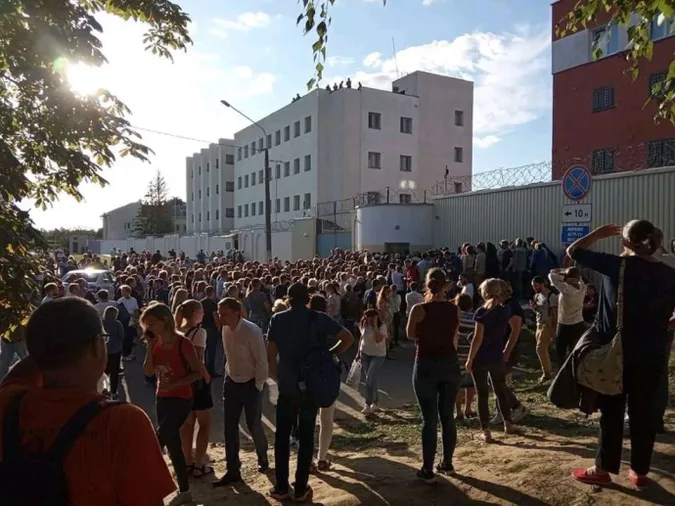 У Білорусі затримали шість тисяч людей за три дні