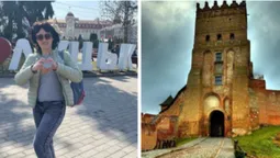 Від замку Любарта до кави з вогнем: що вразило туристку в Луцьку (фото)