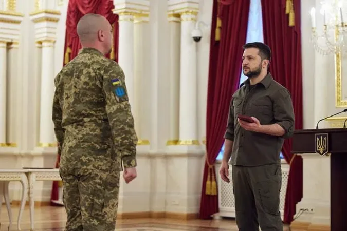Командир волинської 14-ї ОМБр отримав «Хрест бойових заслуг» від Зеленського (фото, відео)