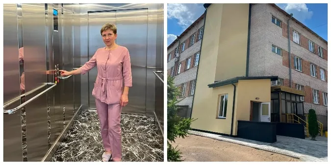 У Камінь-Каширській лікарні запрацював медичний ліфт із найбільшою вантажопідйомністю на Волині