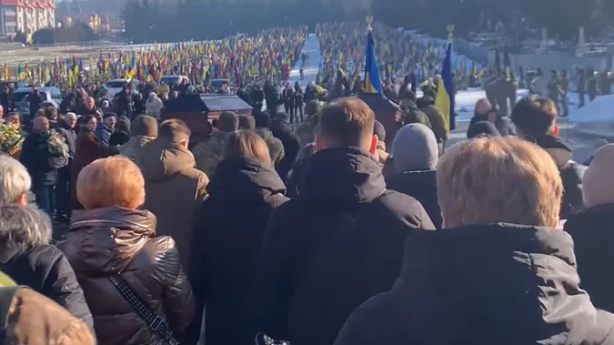 У Львові попрощалися із загиблим волинянином Святославом Дмитруком (фото)