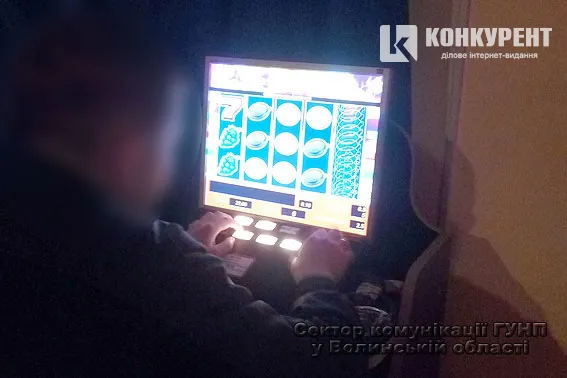 У Луцьку поліцейські «накрили» два заклади грального бізнесу
