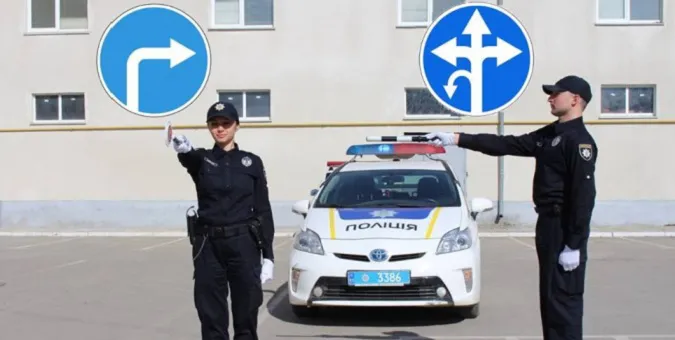 Якщо не працюють світлофори: волинським водіям нагадали сигнали регулювальника