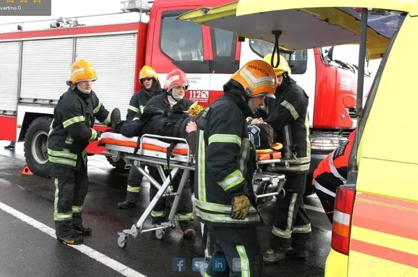 Погоня зі стріляниною: волиняни потрапили у жахливу аварію в Литві (фото)