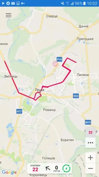 Лучани скаржаться на маршрутників через відсутність GPS-даних