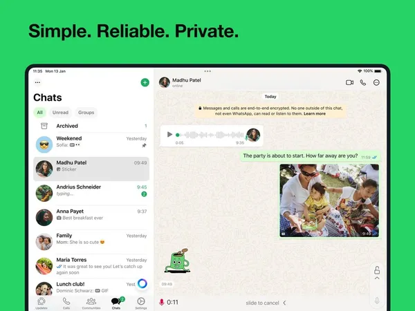 WhatsApp нарешті з'явився на iPad