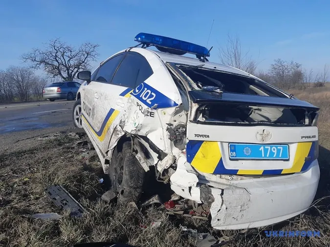 Очільник Камінь-Каширської поліції потрапив у ДТП на службовому авто