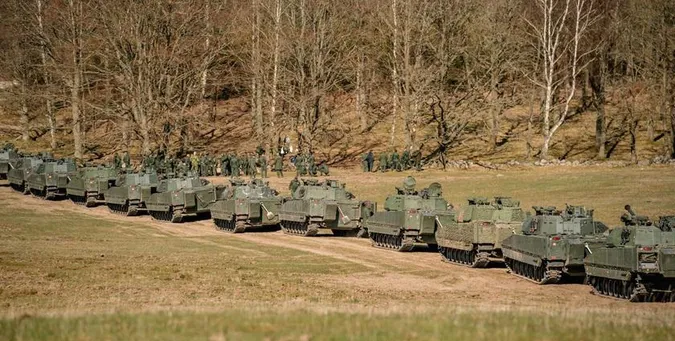 Шведські БМП CV90