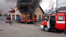 У Володимирі вибухнув автомобіль (фото, відео)