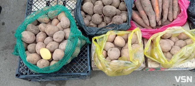 Скільки коштує картопля на луцьких ринках