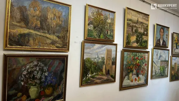 Понад 70 робіт Миколи Черенюка показали на виставці у Луцьку (фото)