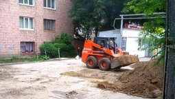 Лучани розкритикували ремонт на ринку біля "Лучеська" через небезпеку (фото)