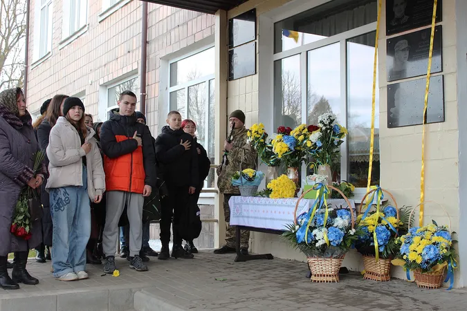 На Волині відкрили меморіальні дошки чотирьом загиблим захисникам (фото)
