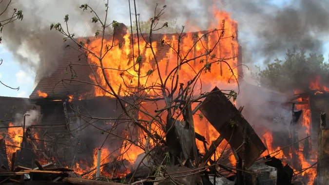 На Волині горів житловий будинок