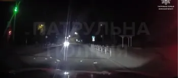 Вночі жбурляла цеглу на дорогу: у Луцьку патрульні виявили «хуліганку» (відео)