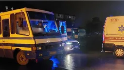 У Ковелі на автостанції автобус наїхав на пенсіонерку (фото)