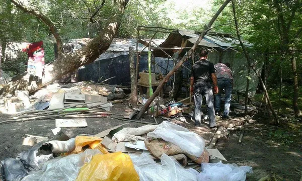 У Луцьку знесли «житловий квартал» на березі Стиру (фото)