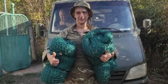 У Луцьку для ЗСУ придбали антидронові сітки (фото)
