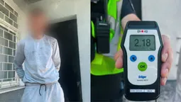 Їздив двором напідпитку: у Луцьку спіймали 18-річного юнака без водійських прав (фото)