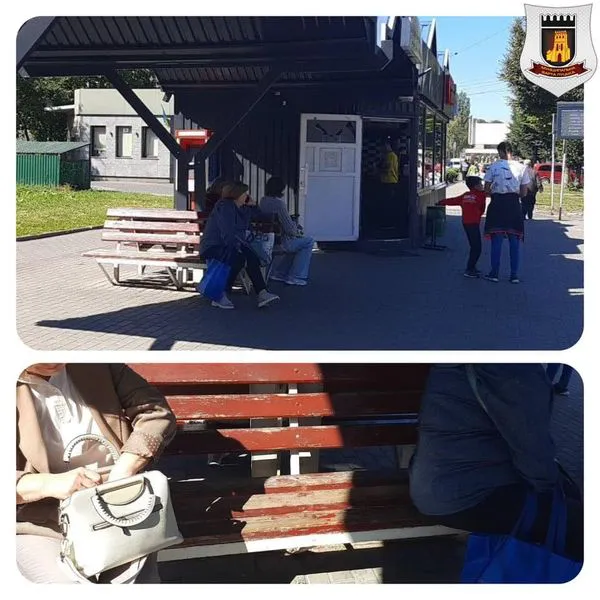 У Луцьку орендарів зобов'язали помити і пофарбувати лавки та урни на зупинках (фото)