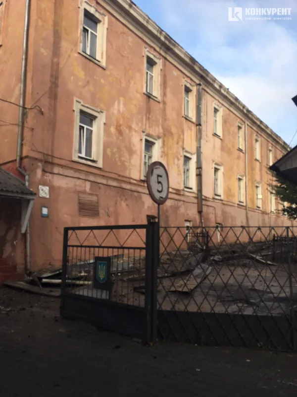 Що залишилося від луцького госпіталю після пожежі (фото)