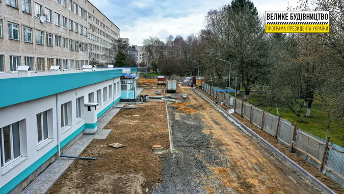 Реконструкція приймального відділення луцької лікарні: що вже змінилося (фото)