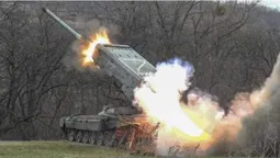 Окупанти випалили власні позиції вогнеметною системою «Солнцепьок» (відео)