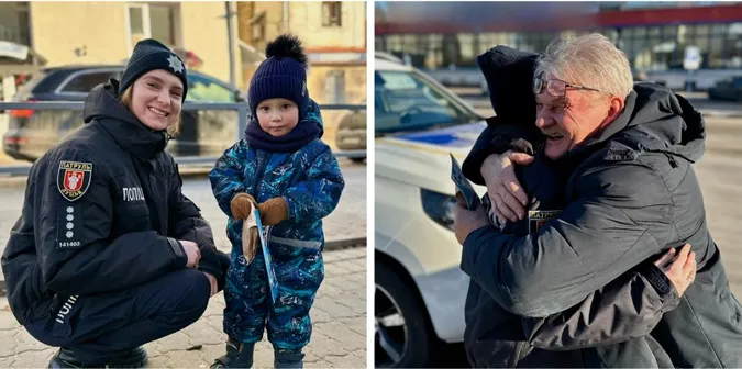 У Луцьку патрульні за дотримання ПДР дарували подарунки водіям і пішоходам (фото)