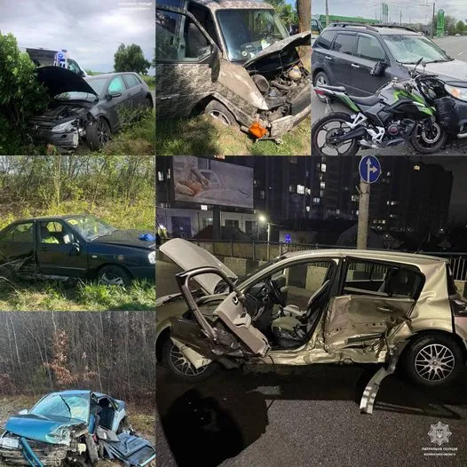 В які дні на Волині найчастіше ставалися аварії з постраждалими