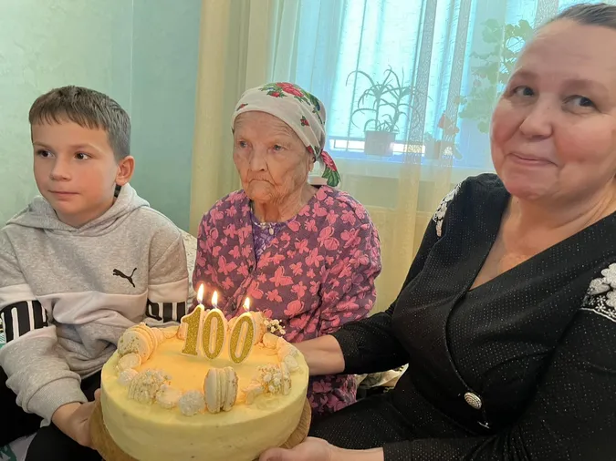 Волинянка відзначила столітній ювілей