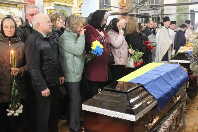 Небо плакало: Луцьк попрощався з трьома Героями