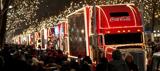 Відомий маршрут святкової фури від Coca-Cola у Луцьку