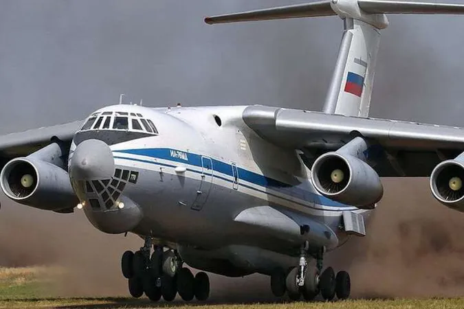 Українські сили збили ІЛ-76 з ворожим десантом